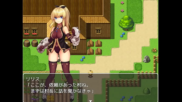 (  18 ) H RPG Games Adventurer Lilith defeats Tekken bandits! #1