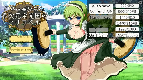 18 maid having sex with men in public in A maid with gloryhole new hentai gameplay
