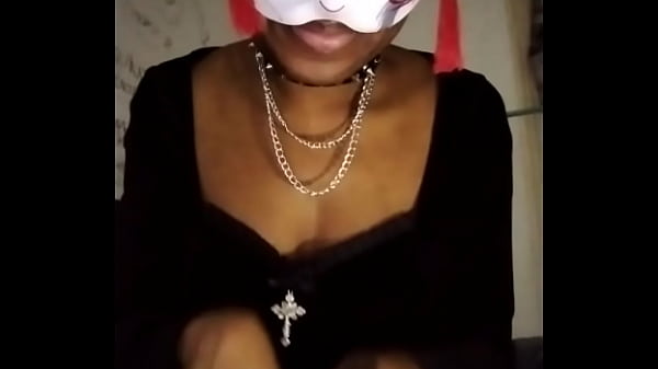 GOTH DOMINATRIX GETS raunchy with natural tits, high heels, teasing to drain your balls & wallet!