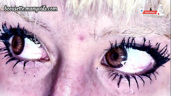 Swan Chocolate Eyeshare Eye Contact Lenses • review • eye contact • blonde • cute • pigtails • fairy