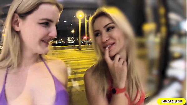 LESBIAN STRAPON TRAINING for SKINNY COLLEGE GIRL – IMMORAL PRODUCTIONS 4K